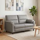 vidaXL Kanapé Világosszürke 174 x 85 x 93 cm Bársony