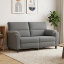 vidaXL Kanapé Sötétszürke 174 x 85 x 93 cm Bársony