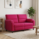 vidaXL Kanapé Bordó 174 x 85 x 93 cm Bársony