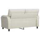 vidaXL Kanapé Krémszínű 174 x 85 x 93 cm Bársony