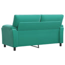 vidaXL Kanapé Türkiz 174 x 85 x 93 cm Bársony