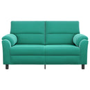 vidaXL Kanapé Türkiz 174 x 85 x 93 cm Bársony