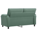 vidaXL Kanapé Tengeri Zöld 174 x 85 x 93 cm Bársony