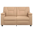 vidaXL Kanapé Cappuccino 151 x 85 x 93 cm Műbőr
