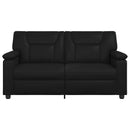 vidaXL Kanapé Fekete 171 x 85 x 93 cm Műbőr