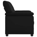 vidaXL Kanapé Fekete 171 x 85 x 93 cm Műbőr