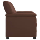 vidaXL Kanapé Barna 171 x 85 x 93 cm Műbőr