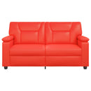vidaXL Kanapé Piros 171 x 85 x 93 cm Műbőr