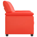 vidaXL Kanapé Piros 171 x 85 x 93 cm Műbőr