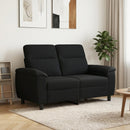 vidaXL Kanapé Fekete 158 x 90 x 95 cm Szövet
