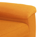 vidaXL Kanapé Sötét sárga 158 x 90 x 95 cm Szövet
