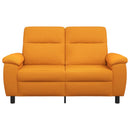 vidaXL Kanapé Sötét sárga 158 x 90 x 95 cm Szövet