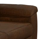 vidaXL Kanapé Barna 158 x 90 x 95 cm Műsuede Bőr
