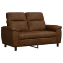 vidaXL Kanapé Barna 158 x 90 x 95 cm Műsuede Bőr