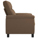 vidaXL Kanapé Barna 178 x 90 x 95 cm Szövet