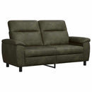 vidaXL Kanapé Katonai zöld 178 x 90 x 95 cm Műsuede Bőr