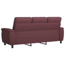 vidaXL Kanapé Lila 214 x 90 x 95 cm Szövet