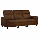 vidaXL Kanapé Barna 214 x 90 x 95 cm Műsuede Bőr