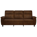 vidaXL Kanapé Barna 214 x 90 x 95 cm Műsuede Bőr