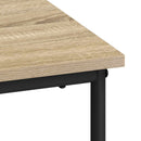 vidaXL Tárolóval rendelkező íróasztal Sonoma Tölgy 100 x 50 x 75 cm