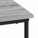 vidaXL Tárolóval rendelkező íróasztal Szürke Sonoma 100 x 50 x 75 cm