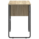 vidaXL Tárolóval rendelkező íróasztal Sonoma Tölgy 100 x 50 x 75 cm