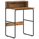 vidaXL Tárolóval rendelkező íróasztal Antik Fa 60 x 50 x 91 cm