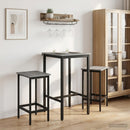 vidaXL Bárszék 2 db Szürke Sonoma 40 x 32 x 64 cm Szerelt Fa