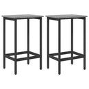 vidaXL Bárszék 2 db Szürke Sonoma 40 x 32 x 64 cm Szerelt Fa