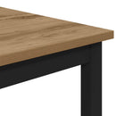 vidaXL Bárszék 2 db Kézműves Tölgy 40 x 32 x 64 cm Szerelt Fa