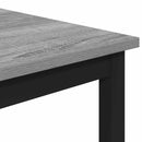 vidaXL Bárasztal 52 x 52 x 110 cm Szerelt Fa Szürke Sonoma