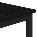 vidaXL Bárszék 2 db Fekete Tölgy 40 x 32 x 74 cm Szerelt Fa