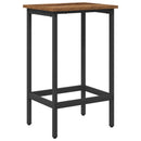 vidaXL Bárszék Antik Fa 40 x 32 x 74 cm Szerelt Fa
