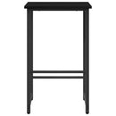 vidaXL Bárszék Fekete Tölgy 40 x 32 x 74 cm Szerelt Fa