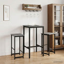 vidaXL Bárszék 2 db Szürke Sonoma 40 x 32 x 74 cm Szerelt Fa