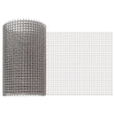 vidaXL Hálós Képernyő 20 x 1000 cm 3 Mesh Rozsdamentes acél 201 Ezüst