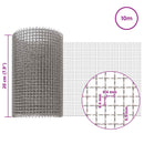 vidaXL Hálós Képernyő 20 x 1000 cm 3 Mesh Rozsdamentes acél 201 Ezüst