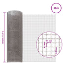 vidaXL Hálós Képernyő 40 x 1000 cm 3 Mesh Rozsdamentes acél 201 Ezüst