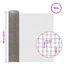 vidaXL Hálós Képernyő 60 x 1000 cm 3 Mesh Rozsdamentes acél 201 Ezüst