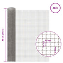 vidaXL Hálós Képernyő 80 x 1000 cm 3 Mesh Rozsdamentes acél 201 Ezüst