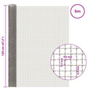 vidaXL Hálós Képernyő 120 x 500 cm 3 Mesh Rozsdamentes acél 201 Ezüst