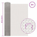vidaXL Hálós Képernyő 60 x 200 cm 6 Mesh Rozsdamentes acél 201 Ezüst