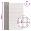 vidaXL Hálós Képernyő 60 x 1000 cm 6 Mesh Rozsdamentes acél 201 Ezüst