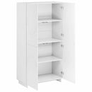 vidaXL Magas komód Fehér 79 x 41 x 151 cm Szerelt fa