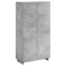 vidaXL Magas komód Betonszürke 79 x 41 x 151 cm Szerelt fa