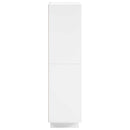 vidaXL Magas komód Magasfényű Fehér 79 x 41 x 151 cm Szerelt fa