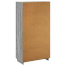 vidaXL Magas komód Szürke Sonoma 79 x 41 x 151 cm Szerelt fa