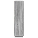 vidaXL Magas komód Szürke Sonoma 79 x 41 x 151 cm Szerelt fa