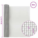 vidaXL Hálós Képernyő 40 x 2000 cm 20 Mesh Rozsdamentes acél 201 Ezüst
