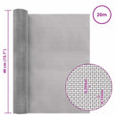 vidaXL Hálós Képernyő 40 x 2000 cm 60 Mesh Rozsdamentes acél 201 Ezüst